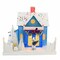 Cody Foster 9.75 In Confetti Cottage Christmas Putz House , Christmas Decor Village House Putz